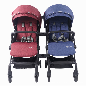 Abreast Baby Stroller Double Twin Baby Двойной разъем для тележки для одной детской коляски